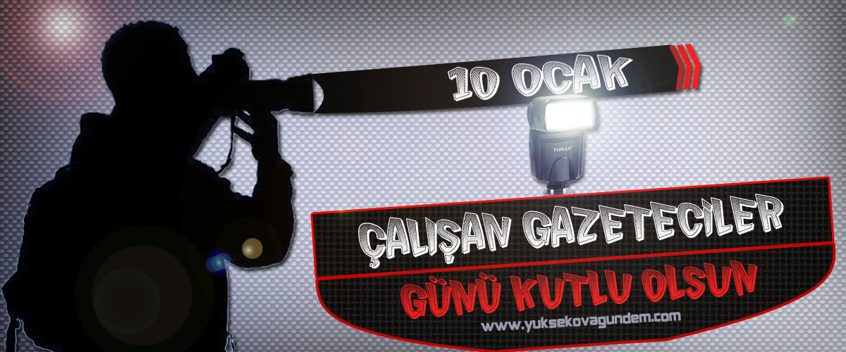 10 Ocak Çalışan Gazeteciler Günü