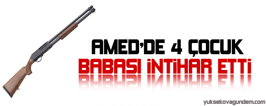 Amed'de 4 çocuk babası intihar etti