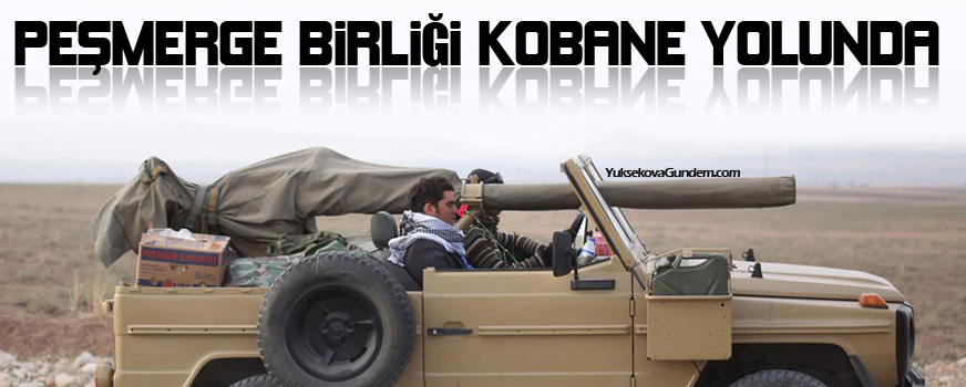 Peşmerge birliği Kobanê yolunda