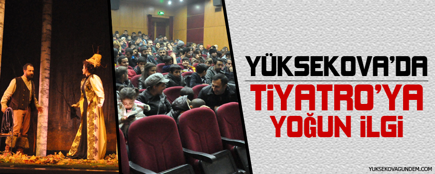 Ayı-teklif' Yüksekova'da Sahnelendi