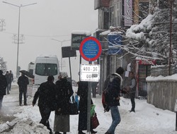 53 köy 94 mezre yolu ulaşıma kapandı
