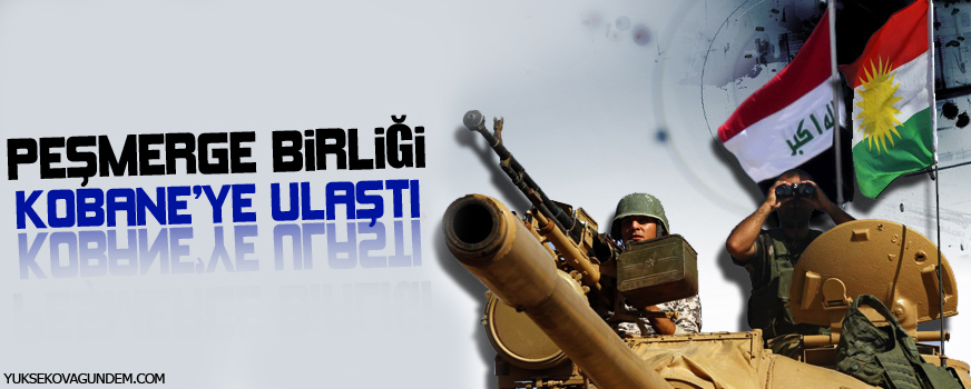 Üçüncü Peşmerge birliği Kobanêye ulaştı