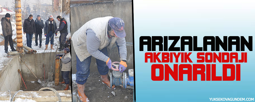 Arızalanan Akbıyık Sondajı Onarıldı