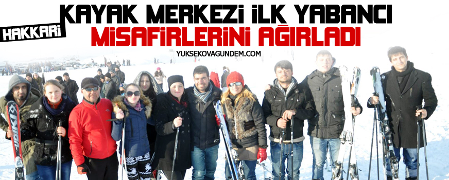 Moldovalı ve Romanyalı Misafirler Kayak Pistini ziyaret ettiler