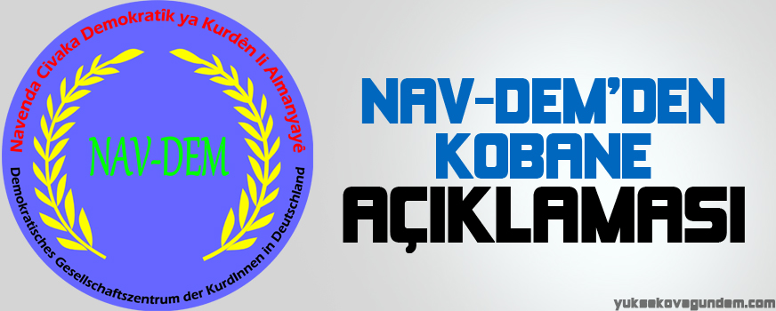 NAV-DEMden Kobanê açıklaması