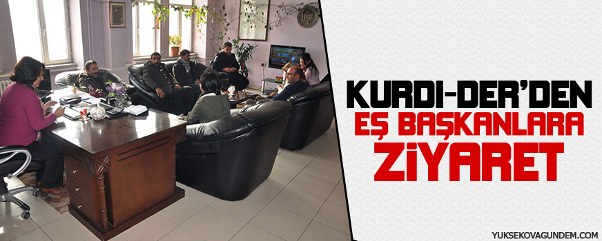 KURDİ-DER'den Eş Başkanlara Ziyaret