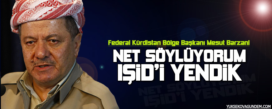 Barzani'den flaş IŞİD açıklaması