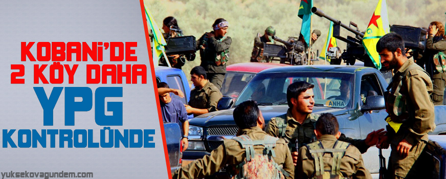 Kobanide 2 köy daha YPG kontrolünde