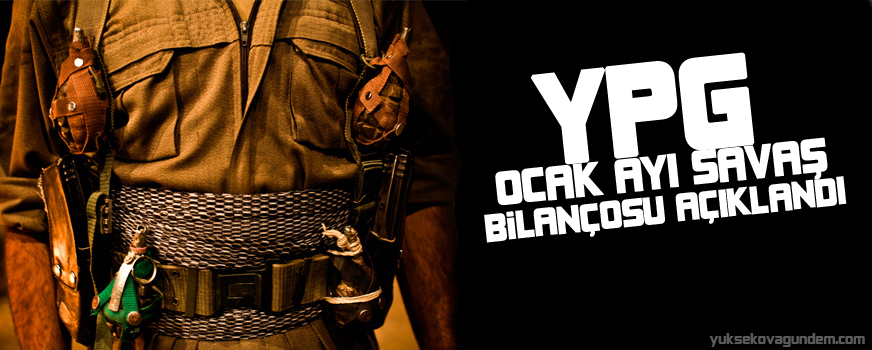 YPG Ocak ayı savaş bilançosunu açıkladı