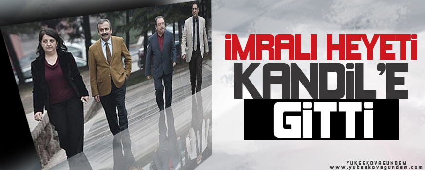 HDP heyeti Kandile gitti