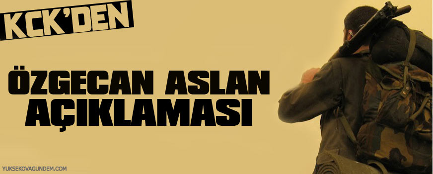 KCK'den 'Özgecan Aslan' açıklaması
