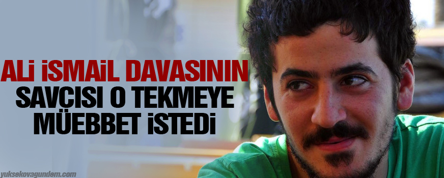 Savcı da Ali İsmail kararına itiraz etti, müebbet istedi