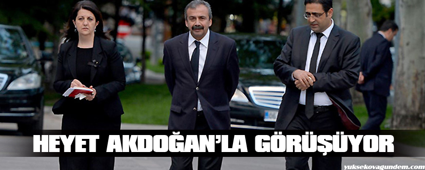 İmralı Heyeti Akdoğanla görüşüyor