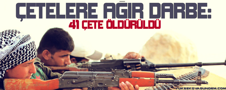 YPGden etkili eylem: 41 çete öldürüldü