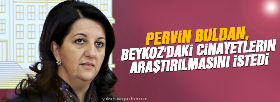 Buldan, Beykoz'daki cinayetlerin araştırılmasını istedi