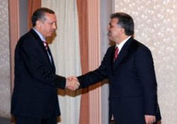 Erdoğan Gül ile görüşüyor