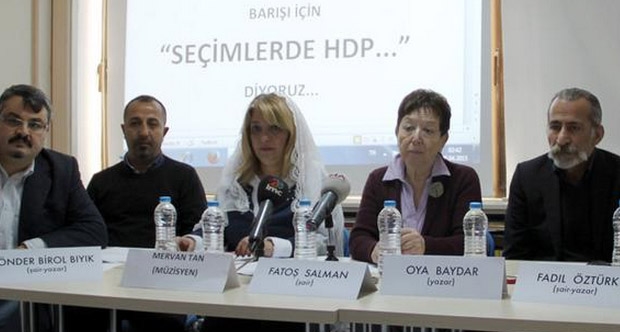 Şair, akademisyen ve sanatçılardan HDP'ye destek