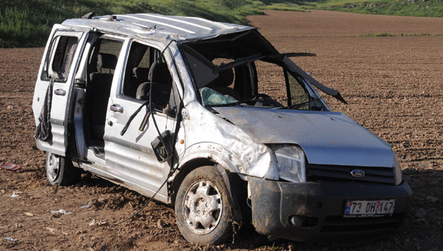 Cizre'de Trafik Kazası; 2 Ölü