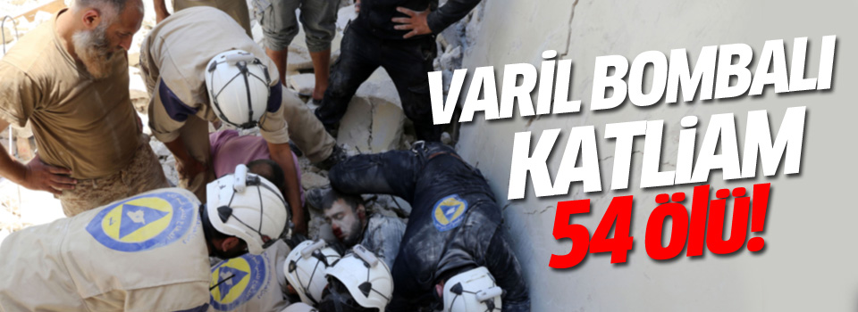 Suriye'de varil bombalı saldırı