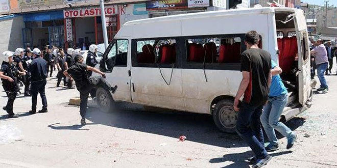 Erzurum’daki saldırılarda 13 kişi yaralandı
