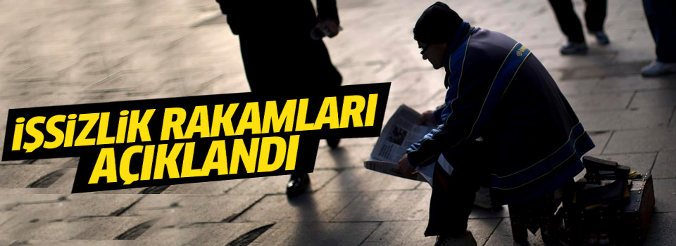 Mart ayı işsizlik rakamları açıklandı