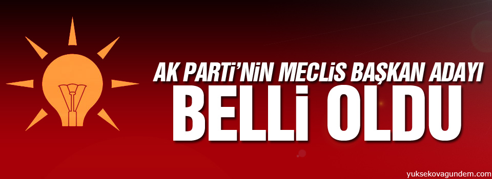 AK Parti’nin Meclis Başkan adayı İsmet Yılmaz