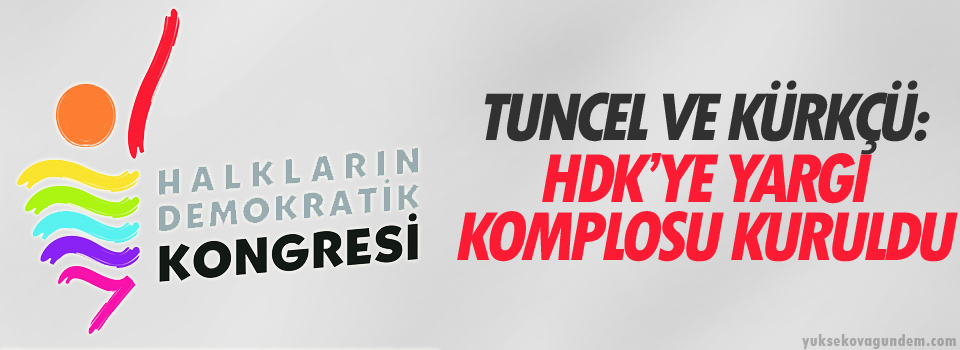 HDK’nin “terör örgütü” olarak suçlanmasına tepki