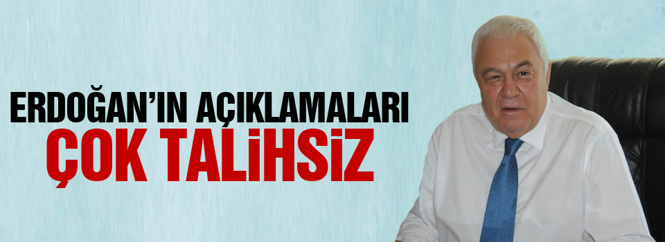 Celal Doğan: Erdoğan’ın açıklamaları çok talihsiz