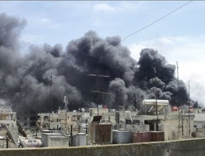 Kritik görüşme öncesi Şam'da patlama