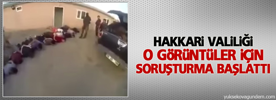 O görüntüler için inceleme başlatıldı