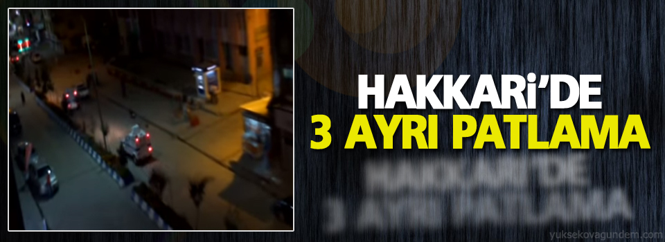 Hakkari'de Çatışma