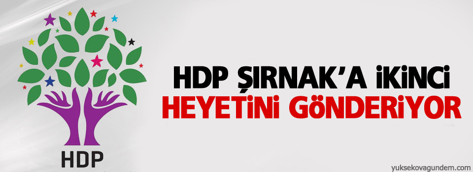 HDP Şırnak’a ikinci heyetini gönderiyor