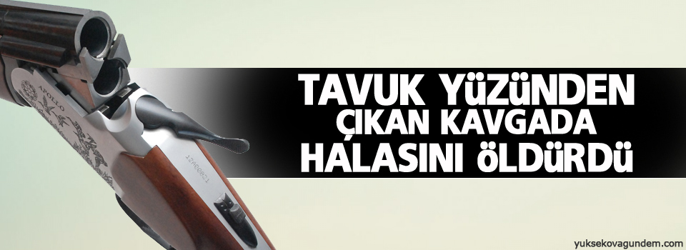 Tavuk yüzünden çıkan kavgada halasını öldürdü