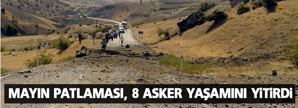 Mayın patlaması, 8 asker yaşamını yitirdi