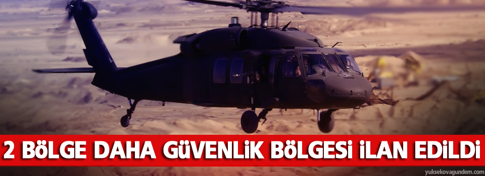 Ağrı'da 2 dağ geçici güvenlik bölgesi ilan edildi!