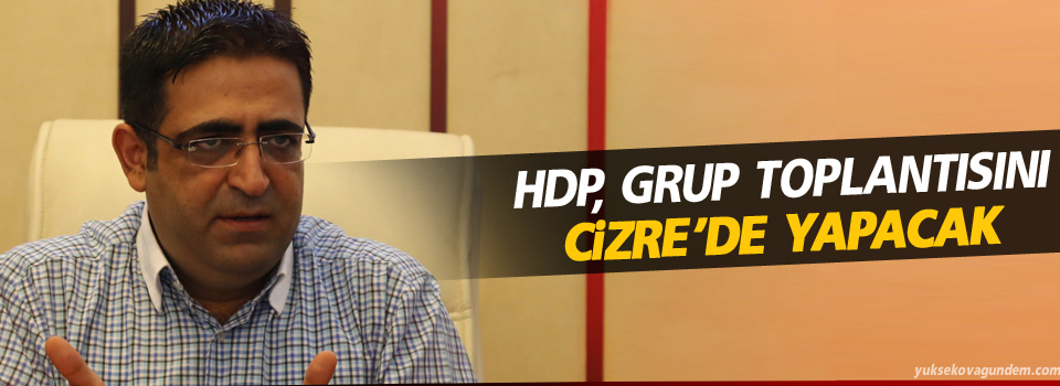 Baluken, HDP grup toplantısını Cizre’de yapacak