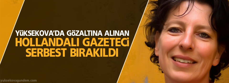 Yüksekova'da gözaltına alınan gazeteci serbest bırakıldı