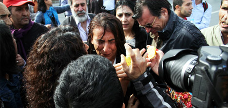 İstanbul'da BDP'lilere müdahale