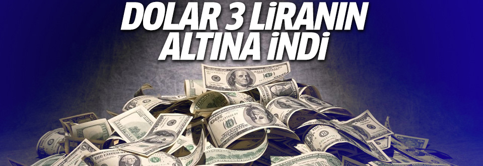 Dolar inişe geçti