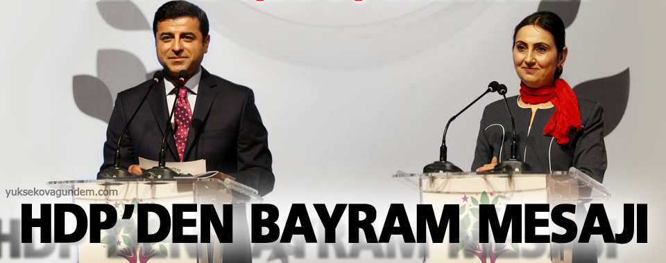 HDP’den Bayram Mesajı