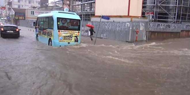 İstanbul Valiliği su baskınlarına karşı uyardı