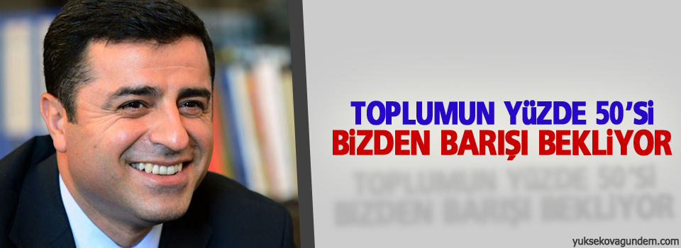 Demirtaş: Türkiye'nin geleceği biziz