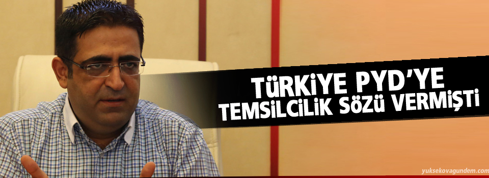 Baluken: Türkiye PYD’ye temsilcilik sözü vermişti