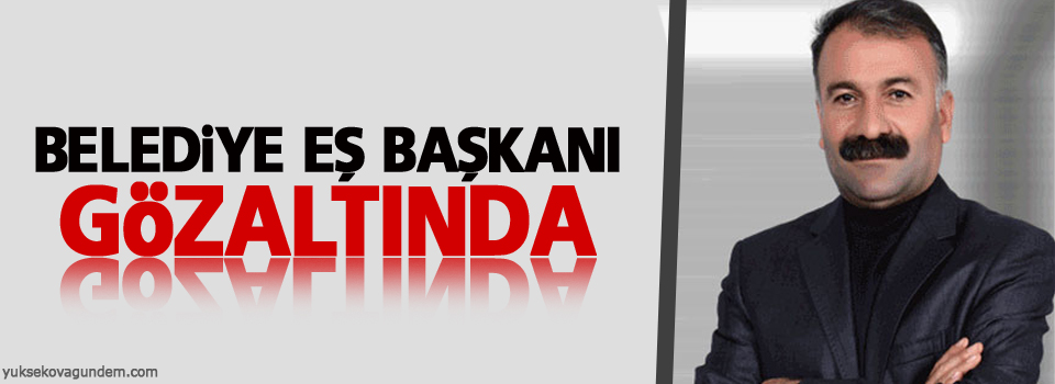 Belediye Eş Başkanı gözaltında