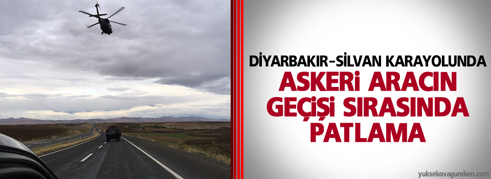 Diyarbakır-Silvan Karayolunda Patlama