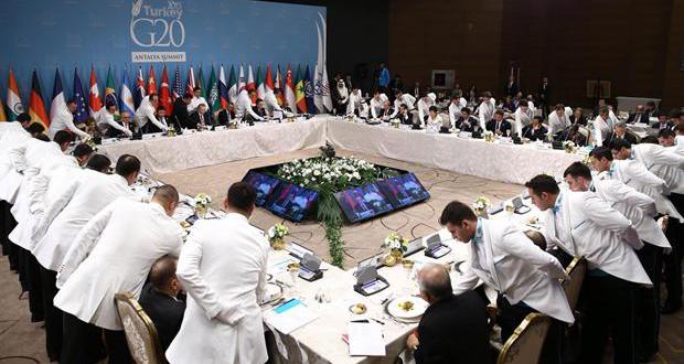 G20 Liderler Zirvesi’nde sıradışı görüntü