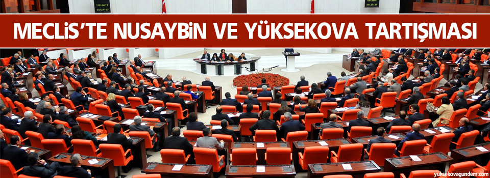Meclis’te Nusaybin ve Yüksekova Tartışması