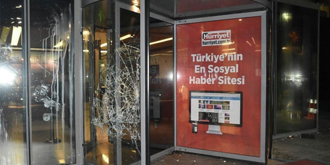Hürriyet’e saldırıda 10 kişiye 4’er yıl hapis talebi