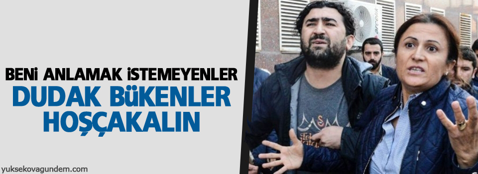Elçi’nin eşi: Beni anlamak istemeyenler dudak bükenler hoşçakalın