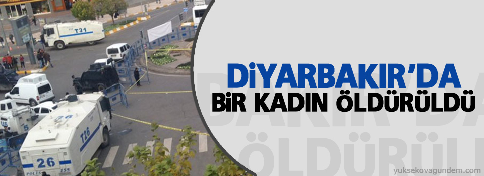 Diyarbakır Şeyh Sait Meydanı’nda bir kadın öldürüldü